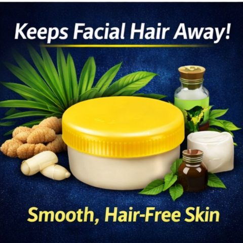 Permanent Face Hair Blocker Cream